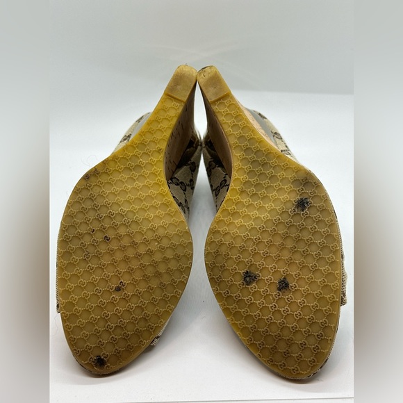 GUCCI WEDGES SZ 8B - Picture 9 of 9